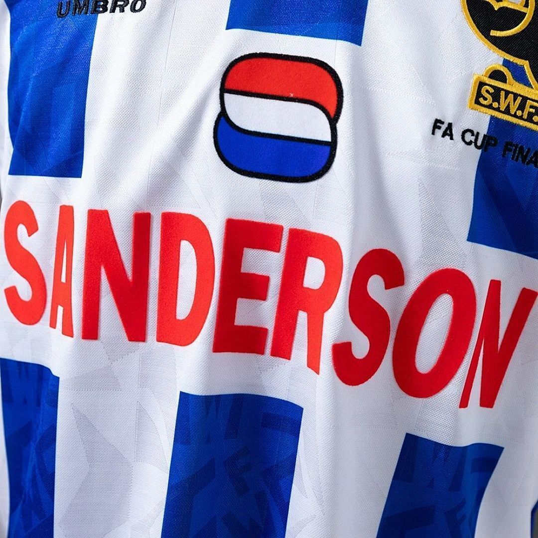 Retro 1992/93 Sheffield Wednesday F.C. Home Jersey S-XXL