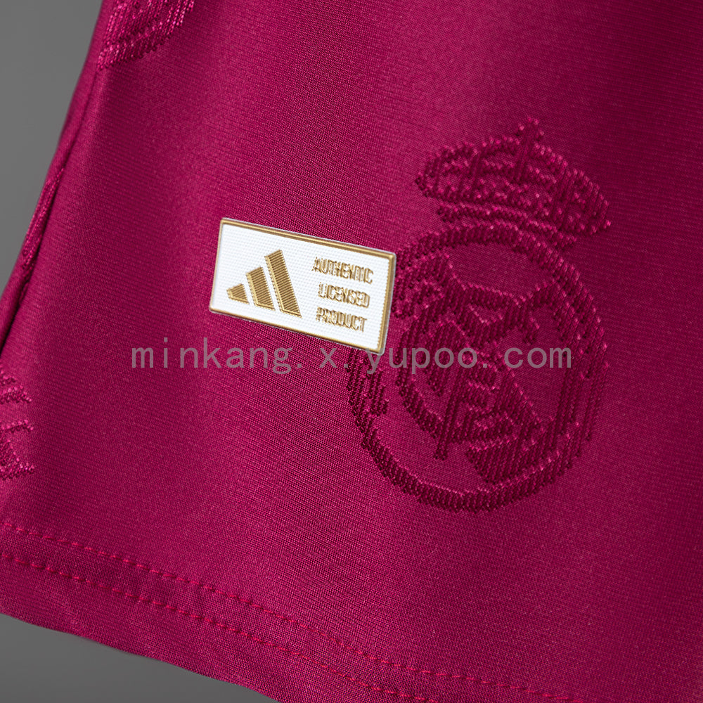 Real Madrid 26/27 Special Edition Player Version - Maroon Jersey S-XXL