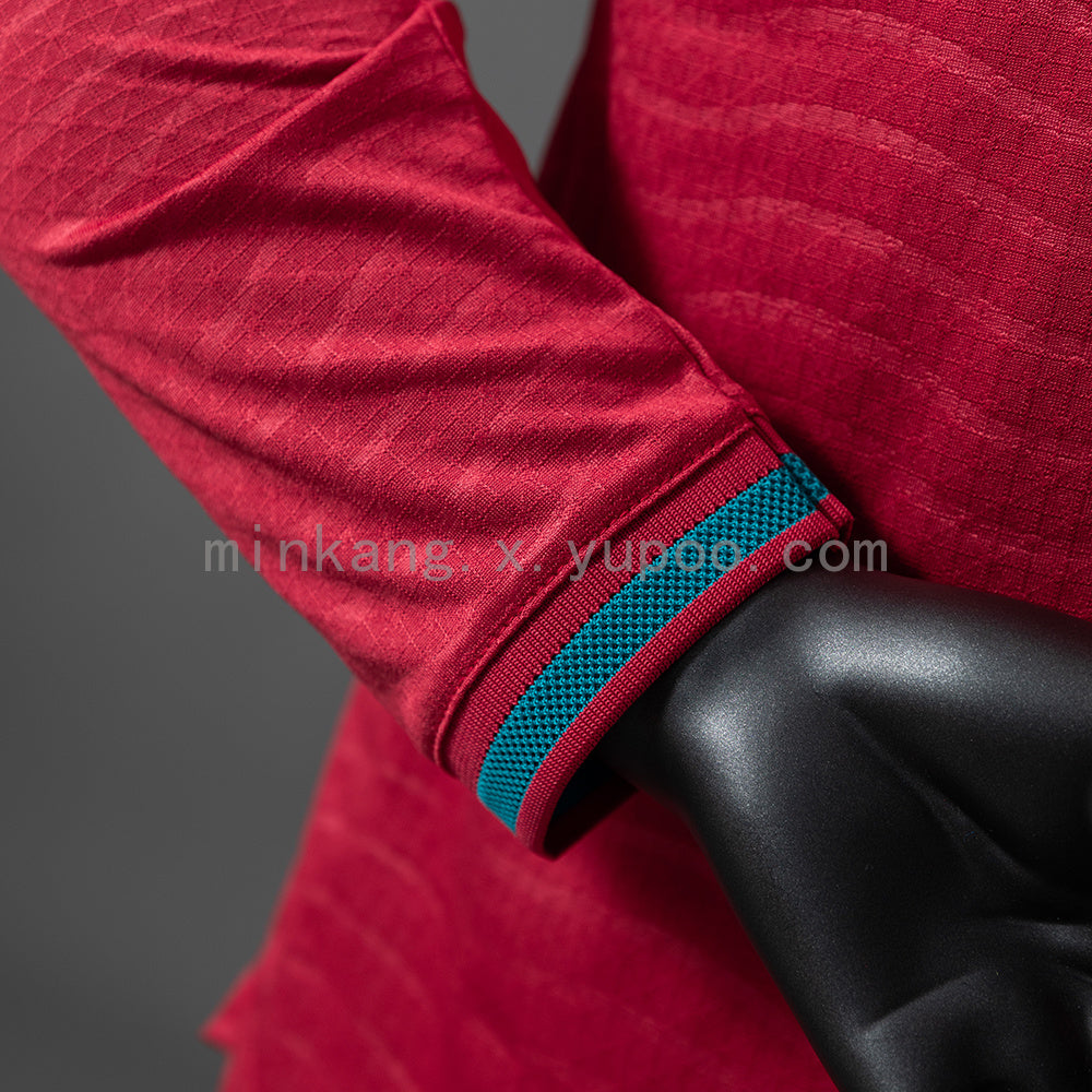 Portugal 2026 Home Player Version Long-Sleeve Jersey S-4XL