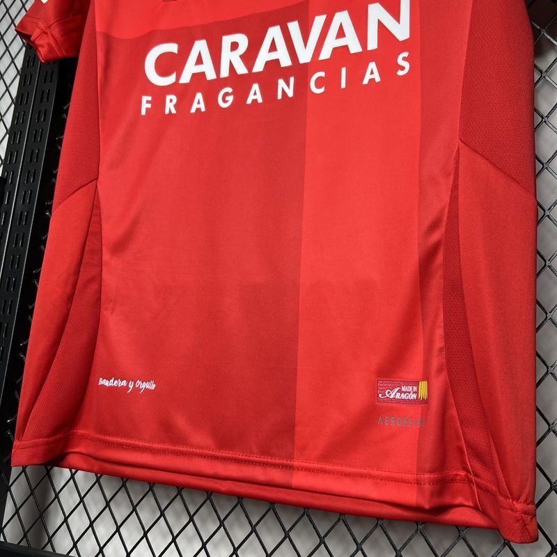 24-25 Zaragoza away soccer jersey size S -2XL