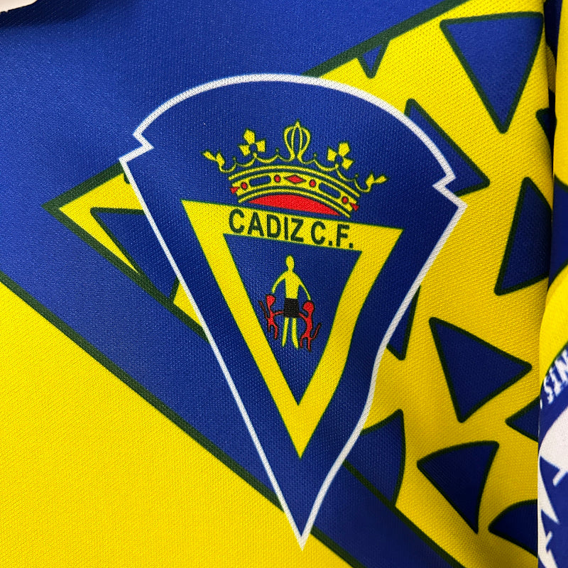 91-92 Cadiz home retro jersey