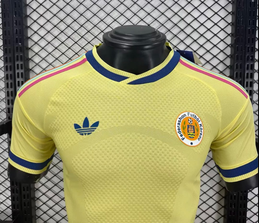 Curaçao 2026 World Cup Away Player Version soccer jersey size S-2XL