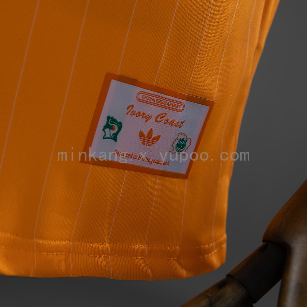 Ivory Coast Terrace Icons T-Shirt Orange S-XXL