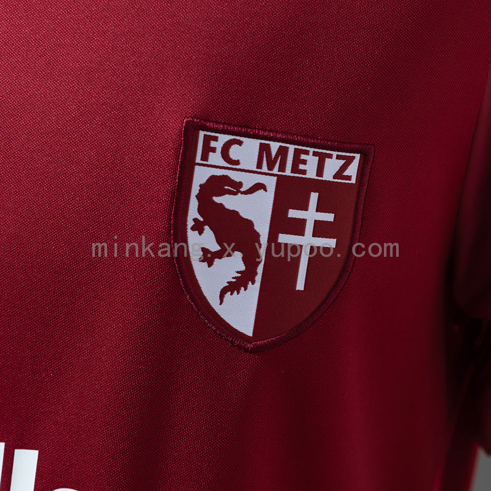 Metz 03/04 Red Retro Jersey S-XXL