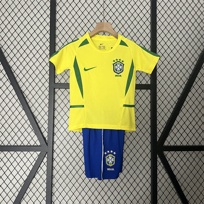 2002 Brazil home retro kid kit