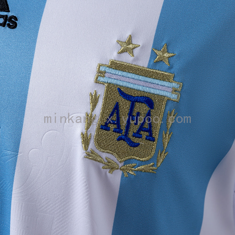 Argentina 08/10 Home Retro Jersey S-XXL