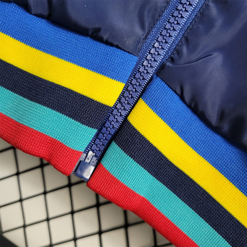 23-24 Windbreaker Barcelona Royal Blue Yellow