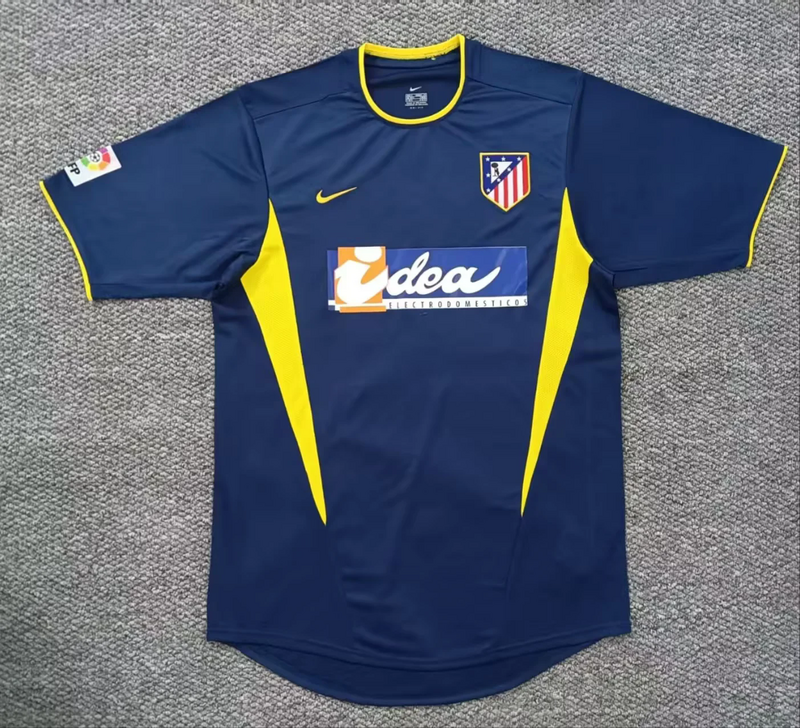 02-03 Atletico Madrid Retro away soccer jersey size S-2XL