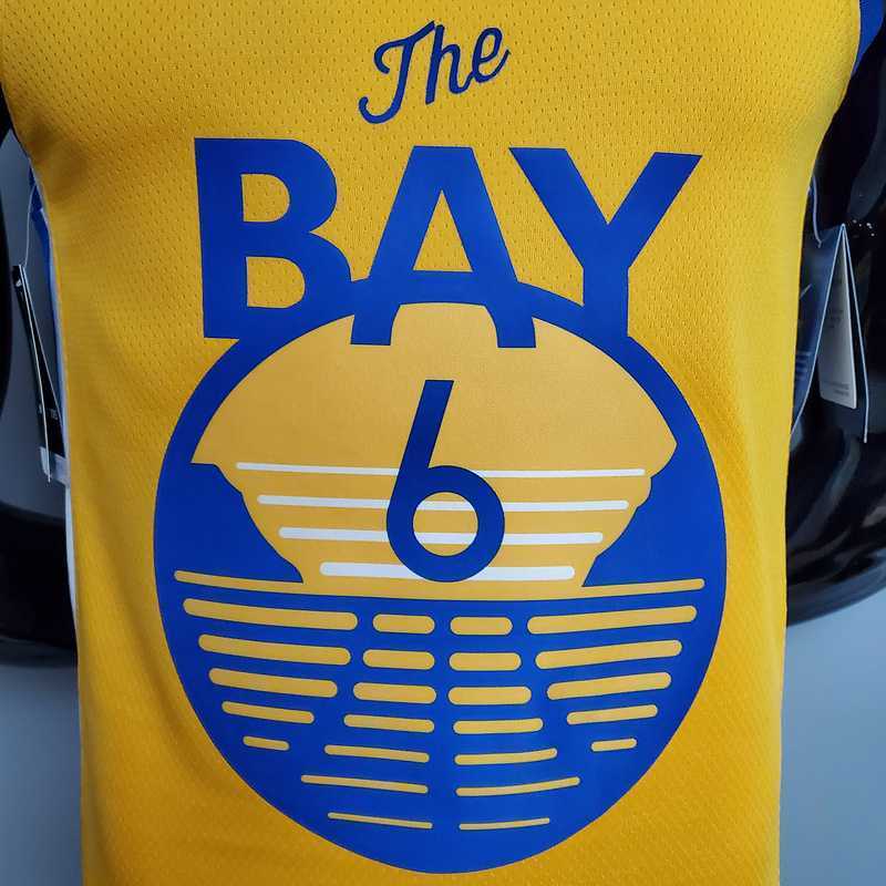 New YOUNG#6 Golden State Warriors yellow