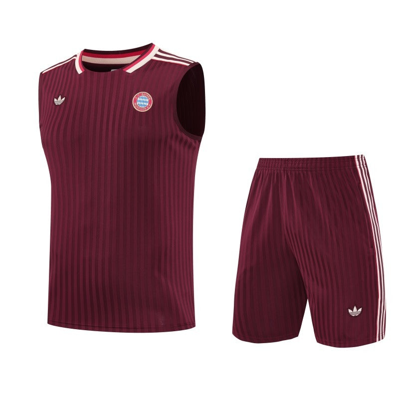 25-26 Bayern Red Vest Suit
