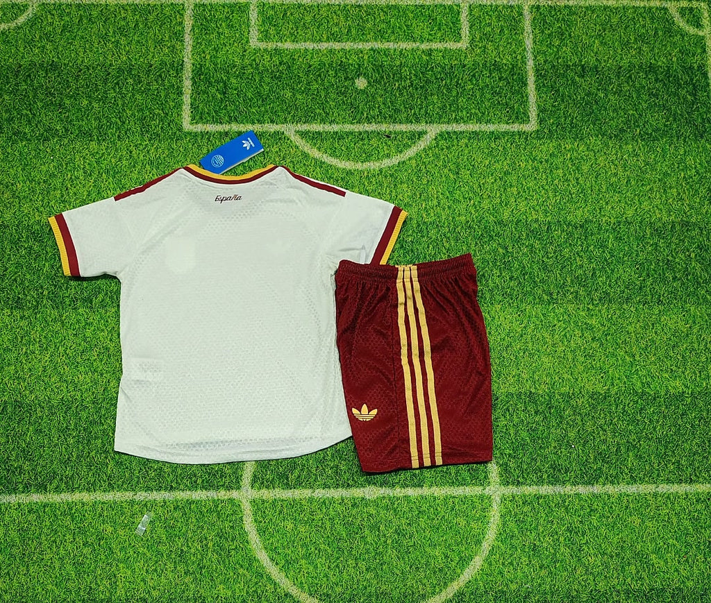 Spain 2026 World Cup Away Player Version kids Soccer jersey