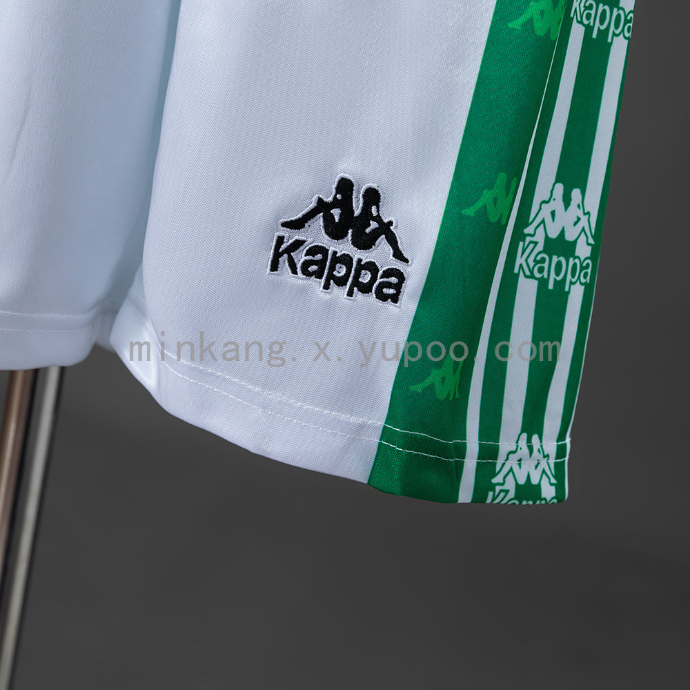 Real Betis 95/97 Home Retro Kids Kit Jersey SIZE 16-28
