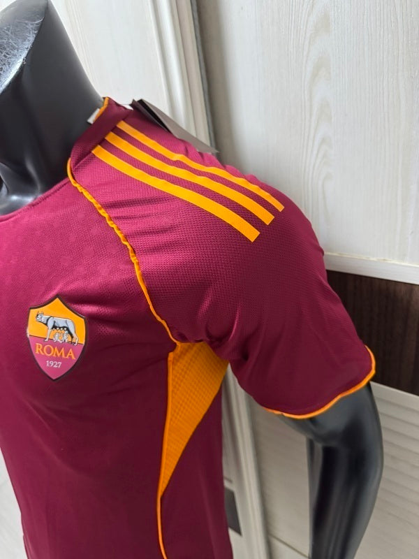 25-26 Roma home player version jersey