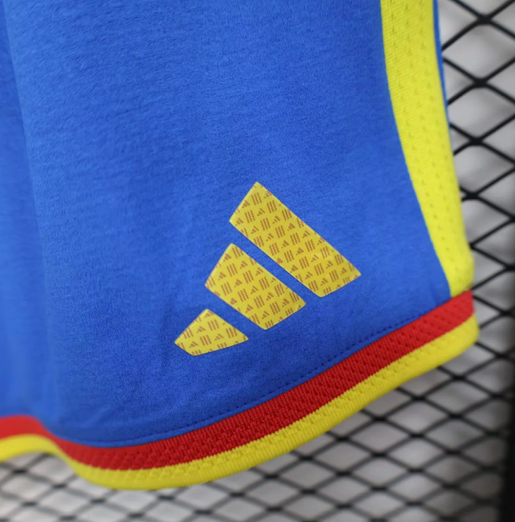 Pantalon Corto de Futbol Player Version #Colombia 2026 blue shorts player version S-3XL — Zhang199