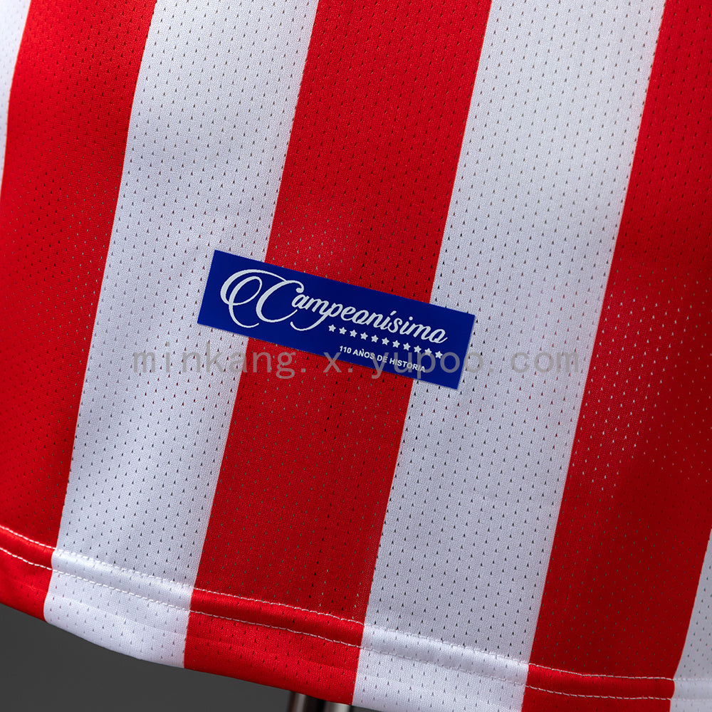 Chivas de Guadalajara 110th Anniversary Edition Long-Sleeved Retro Jerse S-XXL