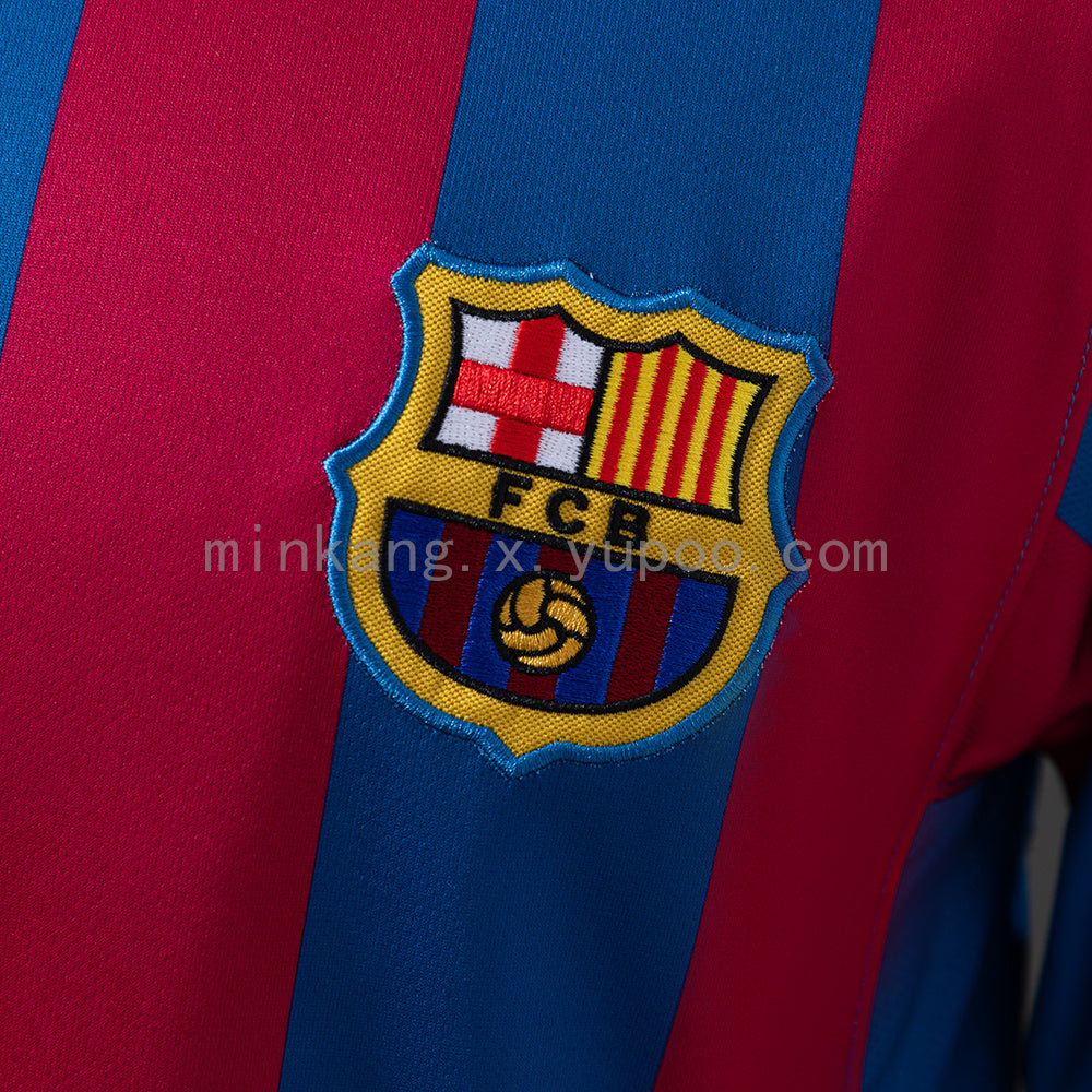 Barcelona 05/06 Home (UEFA Champions League Edition) Retro Jersey S-XXL