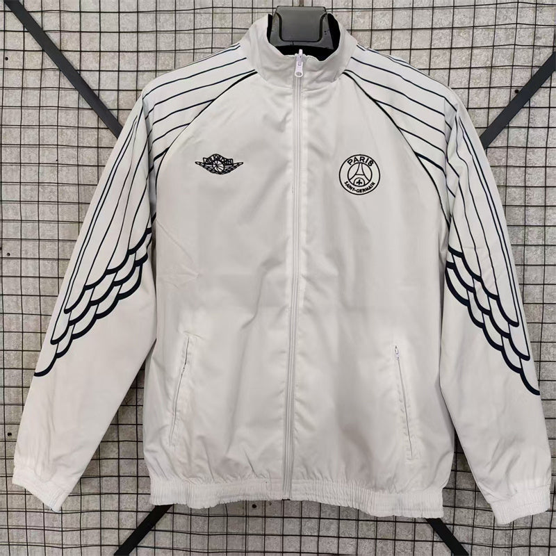 25-26 Paris Saint-Germain Double sided Embroidered windbreaker