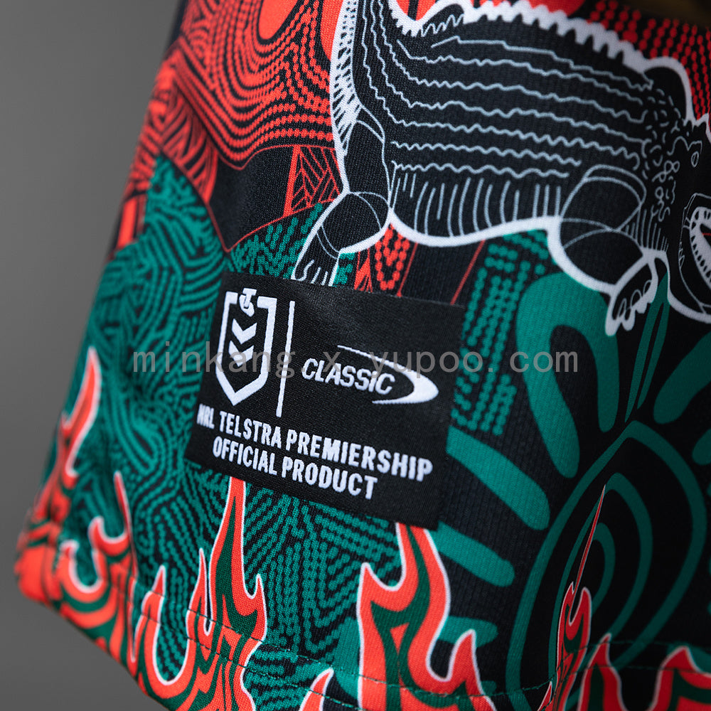 NRL South Sydney Rabbitohs 2025 Indigenous Jersey S-5XL