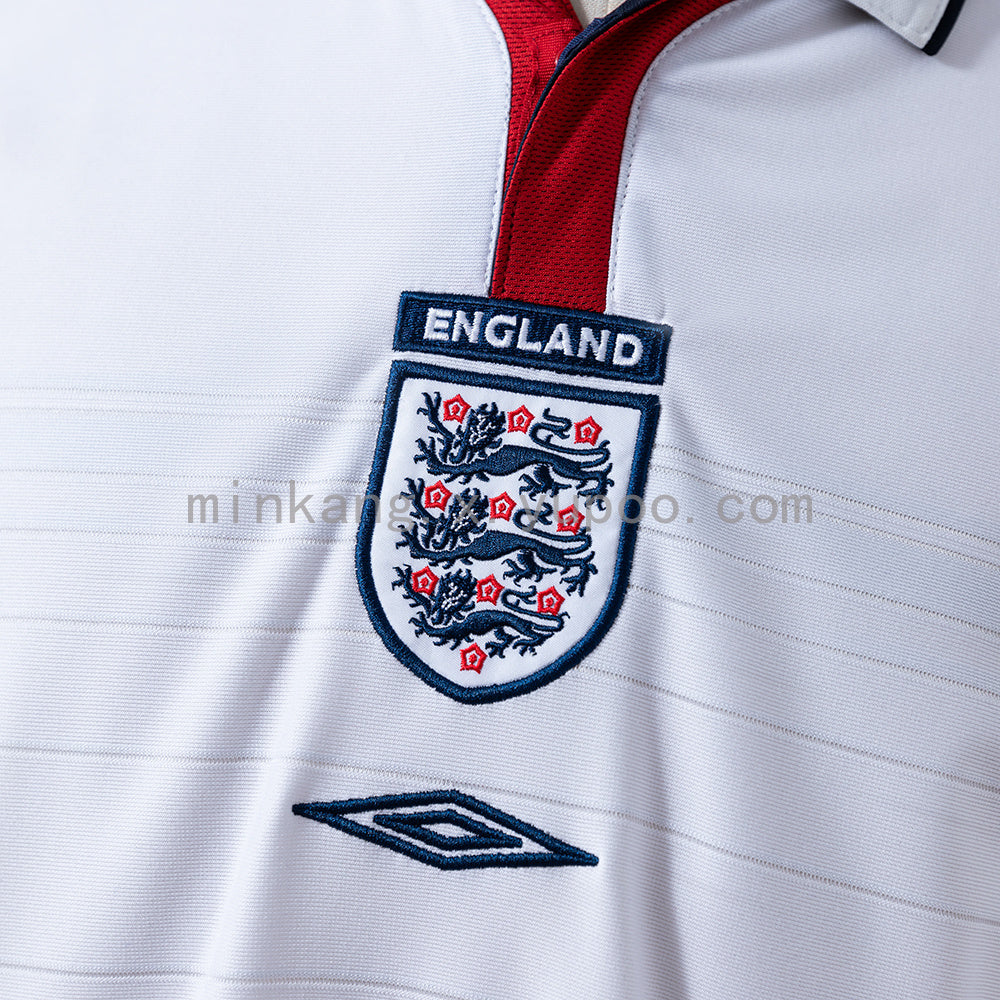 Retro England 2004 Home S-XXL