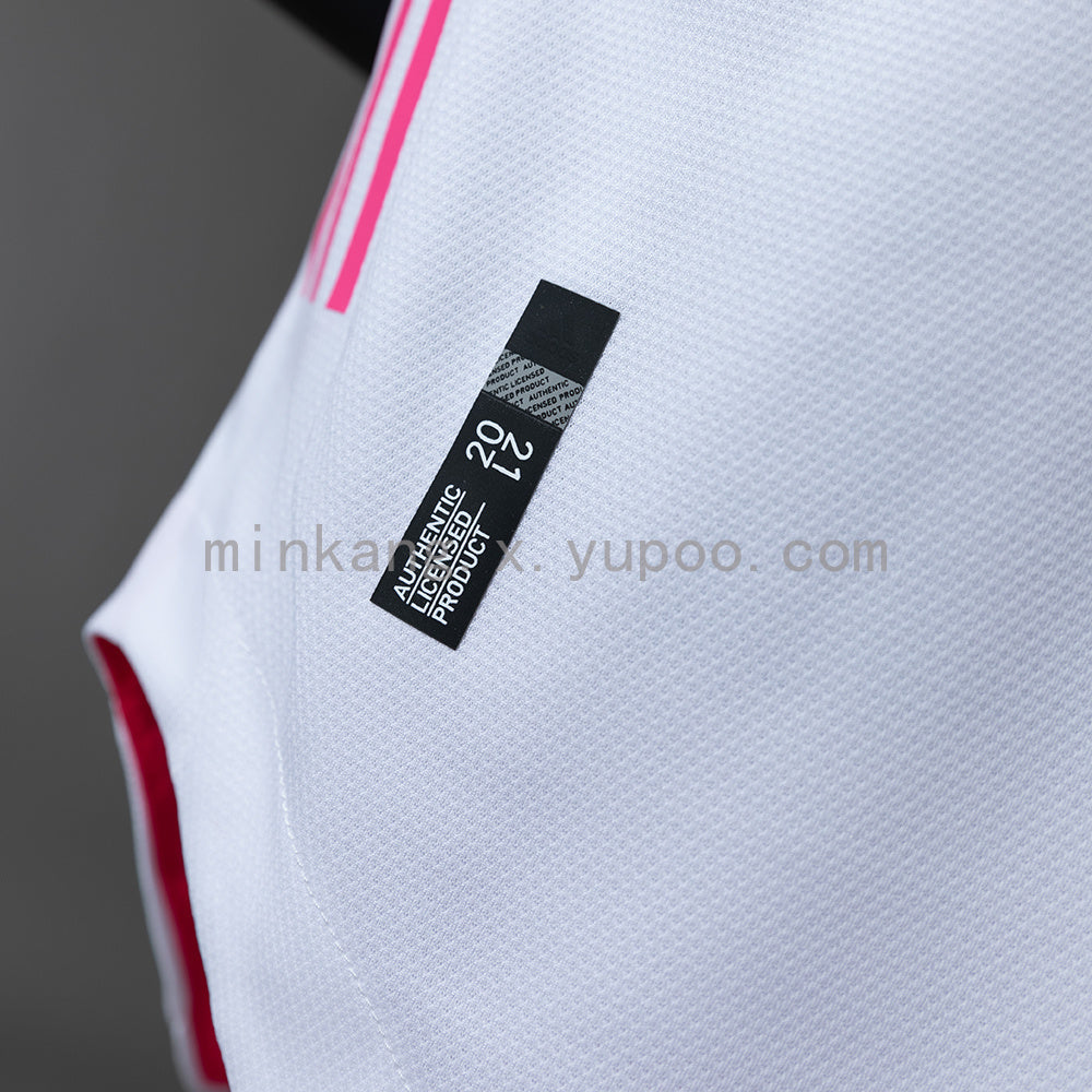Real Madrid 20/21 Home Player Version Retro Jersey S-XXL
