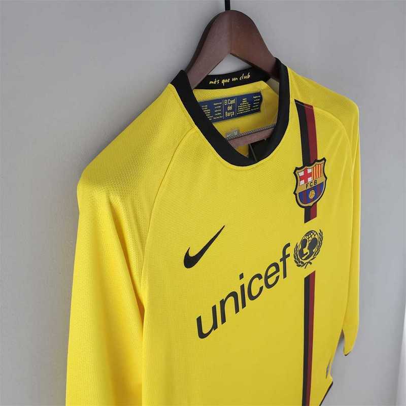 08-09 Barcelona away long sleeve