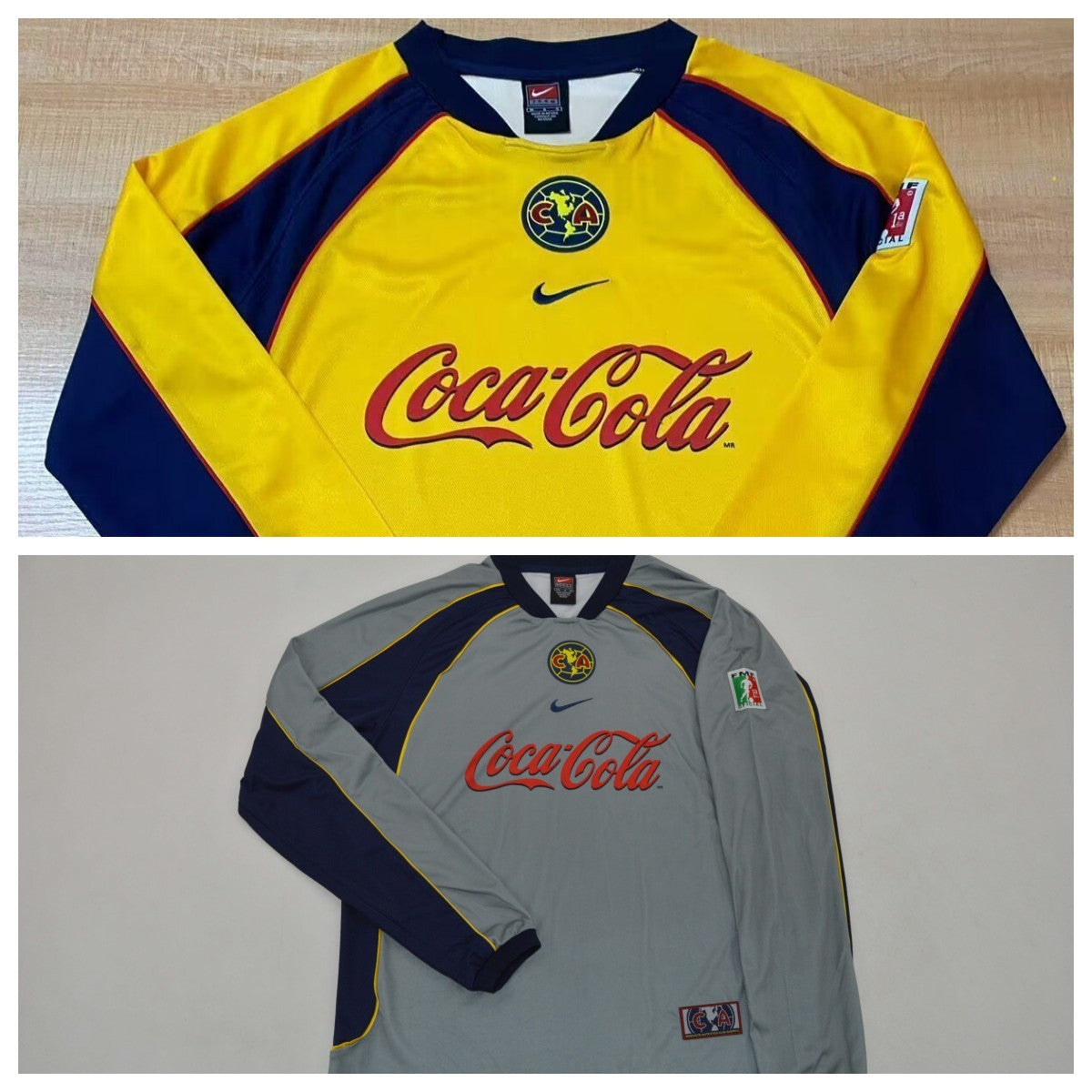 CLUB AMERICA 01-02 Manga larga — Club Retro
