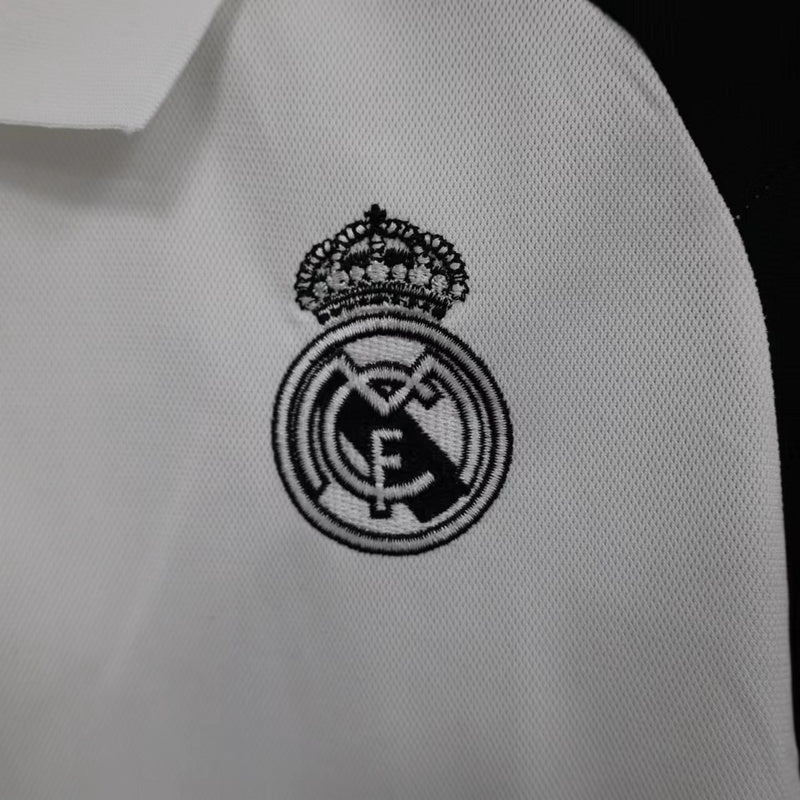 23-24 Real Madrid white polo