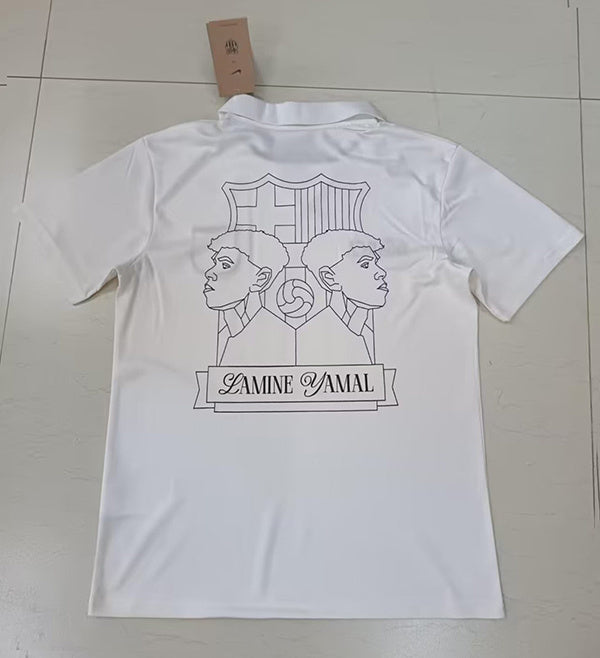 24-25 Barcelona LAMINE YAMAL White Jersey