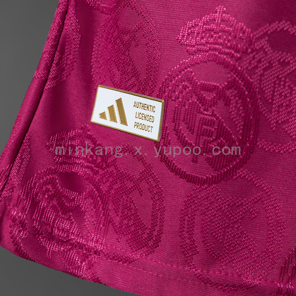 Real Madrid 26/27 Special Edition Player Version - Rose Red Jersey S-XXL