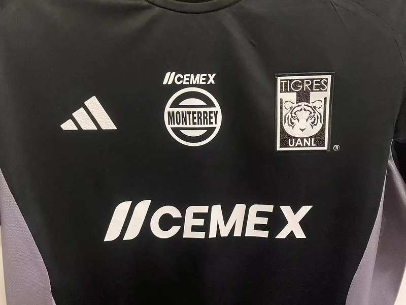 24-25 Tigres black training jersey