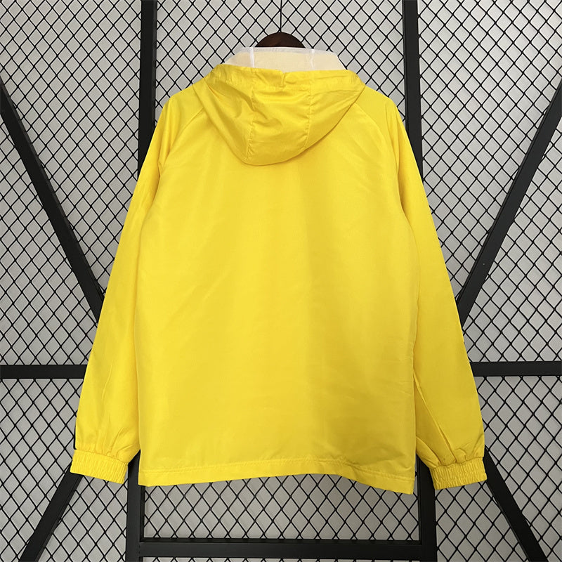 23-24 Tiger yellow windbreaker