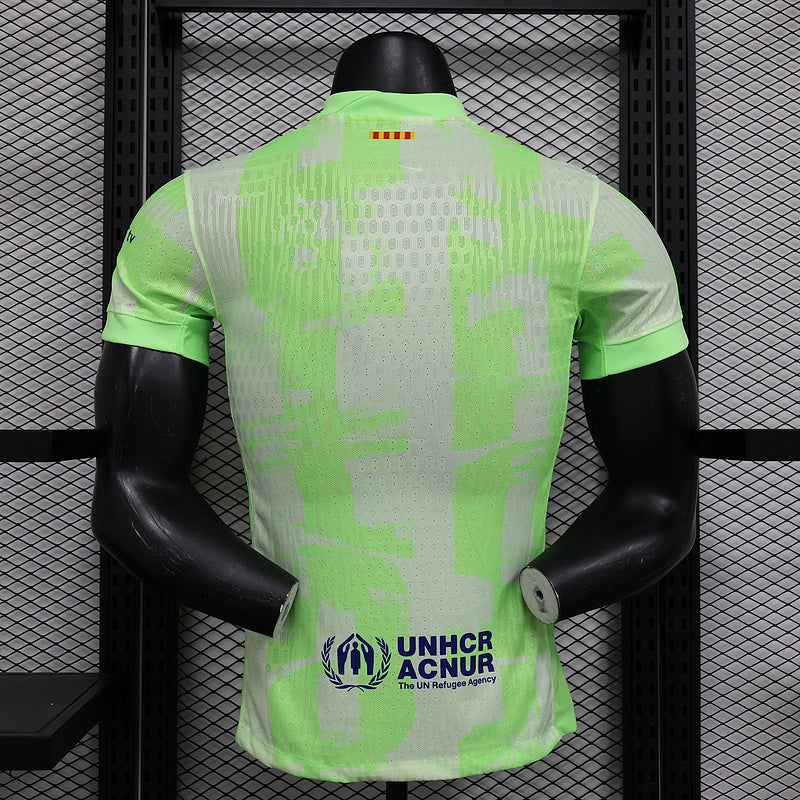 24-25 Barcelona Third away player version jersey (Big Sponsor)