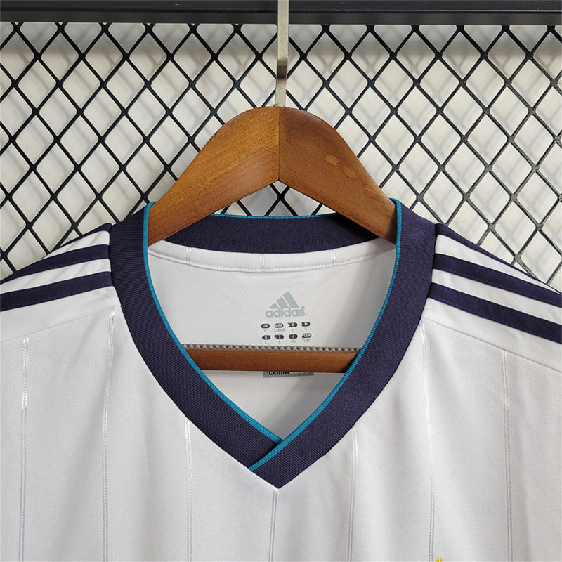 12-13 Real Madrid home long sleeve